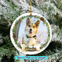 Personalized Dog Photo Frame Ornament For Dog Lovers - Custom Name & Photo - 2024 Christmas Gift For Dog Mom & Dad Personalized Dog Photo Frame Ornament For Dog Lovers - Custom Name & Photo - 2024 Christmas Gift For Dog Mom & Dad