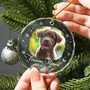 Touching Memorial Pet Ornament For Pet Lovers - Personalized Dog Cat Loss Gift