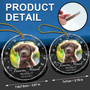 Touching Memorial Pet Ornament For Pet Lovers - Personalized Dog Cat Loss Gift