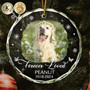Touching Memorial Pet Ornament For Pet Lovers - Personalized Dog Cat Loss Gift