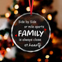 Thoughtful Personalized Family Christmas Glass Ornament For Mom, Dad, Grandma, Grandpa - Holiday Decor Gift