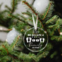 Heartfelt 2024 Family Christmas Ornament For New Moms And Dads – Personalized Glass Decoration For Holiday Cheer