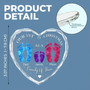 Celebrate Your 1st Christmas Together Personalized Family Ornament - Custom For 3 People & Pets