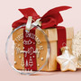 Glass Family Ornament 2024 For New Mom And Dad - Baby's First Christmas Keepsake