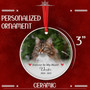 Touching Pet Memorial Ornament For Dogs And Cats - Custom Keepsake Gift For Pet Lovers