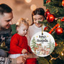 2024 Woodland Baby's First Christmas Ornament For Girls And Boys – Keepsake Newborn Decoration For Xmas Tree