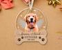 Personalized Dog Christmas Ornaments - Custom Pet Memorial Keepsake For Dog Lovers