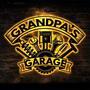 Personalized Pops Metal Sign For Grandpa's Garage Father's Day Gift