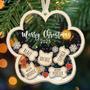 Personalized Dog Shake Ornament - Christmas Fur Family Decor Gift