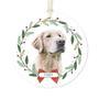 Custom Dog Wall Art Ornament - Personalized Pet Photo Christmas Gift For Dog Mom