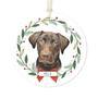 Custom Dog Wall Art Ornament - Personalized Pet Photo Christmas Gift For Dog Mom