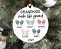 Heartfelt Grandma Christmas Ornament With Grandchildren Names - Personalized Holiday Gift For Grandparent