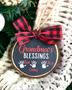 Heartfelt Grandma Wooden Ornament Personalized With Kids' Names - Touching Gift For Grandma's Blessings