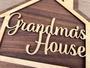 Personalized Grandma Wood Sign For Mother's Day Living Room Decor