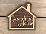 Personalized Grandma Wood Sign For Mother's Day Living Room Decor