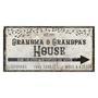 Thoughtful Grandpa Metal Sign For Grandparent's House Modern Farmhouse Decor