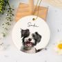 Heartfelt Personalized Dog Ornament - Custom Pet Portrait For Christmas Gifts