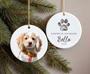 Heartfelt Personalized Dog Wall Art Memorial Ornament - Sympathy Gifts For Pet Loss, Custom Dog Photo Tribute