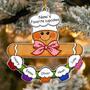 Heartfelt Grandma Kitchen Art Ornament Gingerbread Christmas Bauble For Nana Mom