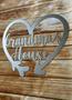 Heartfelt Metal Art For Grandma - Personalized Mother's Day Sign For Any Room