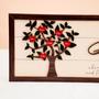 Personalized Family Tree Wall Art With Names For Mom's Living Room - Thoughtful Mother's Day Gift