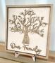 Personalized Family Tree Wall Art - Thoughtful Wood Sign For Anniversary & Mother's Day