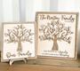 Personalized Family Tree Wall Art - Thoughtful Wood Sign For Anniversary & Mother's Day