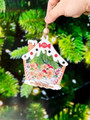 Personalized Gingerbread Family Ornament For Christmas 2024 - Custom Family & Pet Gift