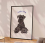 Custom Handdrawn Ugly Dog Canvas Portrait for Pet Lovers