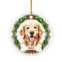 Custom Dog Photo & Name Ornament - Xmas Tree Decoration For Pet Lovers 2024