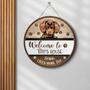 Customized Dog Wall Art Welcome Sign For Pet Lovers – Heartfelt Gift For Entryway DéCor