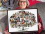 Heartfelt Family Tree Wall Decor Canvas - Custom Photo Collage Gift For Birthdays