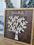 Personalized Family Tree Wall Decor For Christmas - Thoughtful Custom Keepsake With Grandkids Names For Mom, Dad, Or Grandparents