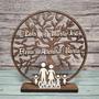 Heartfelt Wooden Family Tree Sign For Customized Home DéCor