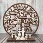 Heartfelt Wooden Family Tree Sign For Customized Home DéCor