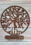 Heartfelt Wooden Family Tree Sign For Customized Home DéCor