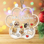 Custom Pet Shaker Ornament For Dog Moms And Dads - A Thoughtful Christmas Gift For Pet Lovers