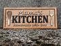 Personalized Mom's Kitchen Wood Sign - Mother's Day & Birthday Gift For Kitchen DéCor