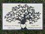 Thoughtful Family Tree Wall Decor Canvas For Parents' Anniversary - Custom Wedding Gift