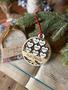 Custom Family Tree Wooden Ornament For Christmas - Thoughtful Neighbor Gift With Names