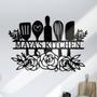 Custom Mom's Kitchen Metal Sign - Personalized Indoor DéCor Gift For Mom And Nana