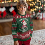 Funny Xmas Ugly Christmas Sweater I Can Get You On The Naughty List Cute Santa