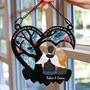 Forever In My Heart Suncatcher Memorial Art For Mom Mother Daughter Gift Window Decor