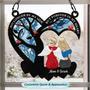 Forever In My Heart Suncatcher Memorial Art For Mom Mother Daughter Gift Window Decor