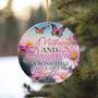 Heartfelt Mother Daughter Art Ornament For Christmas & Housewarming