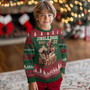 Xmas Cowboy Ugly Christmas Sweater Vintage Jingle Horse Rodeo Funny Howdy Western