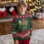 Xmas Drinking Ugly Christmas Sweater Reindeer Beer Drunk I'm The Kind Of Naughty Santa Likes