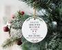 Funny Step Dad Christmas Ornament - Ideal Gift From Stepdaughter Or Stepson - Festive Tree Decor