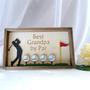 Custom Golf Sign For Dad Or Grandpa - Personalized Father's Day, Perfect For Home DéCor