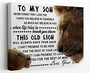 Lion and cub canvas wall art celebrating mother-son bond, inspirational decor for boys room, a thoughtful gift from dad Lion and cub canvas wall art celebrating mother-son bond, inspirational decor for boys room, a thoughtful gift from dad